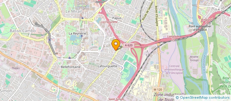 localisation de l'entreprise MONSIEUR BORIS ELBAUM  TOULOUSE