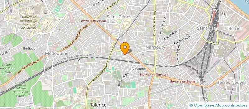 localisation de l'entreprise MONSIEUR BORIS FABRY à TALENCE