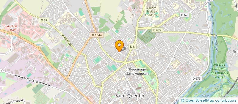 localisation de l'entreprise MONSIEUR BORIS FAITY à SAINT-QUENTIN