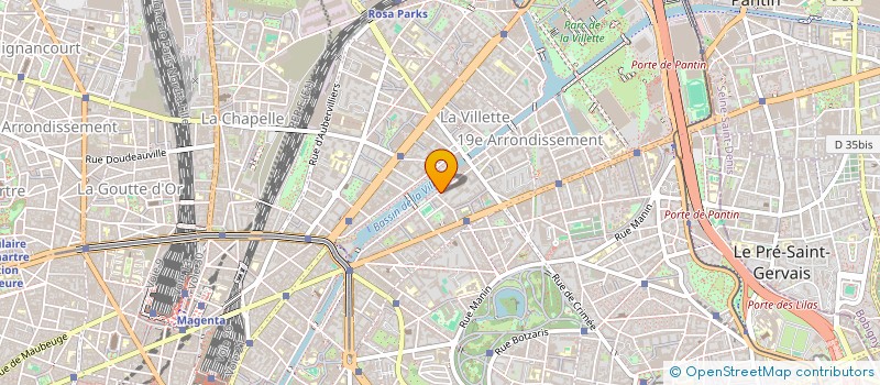 localisation de l'entreprise MONSIEUR BORIS FEDUSHIN  PARIS