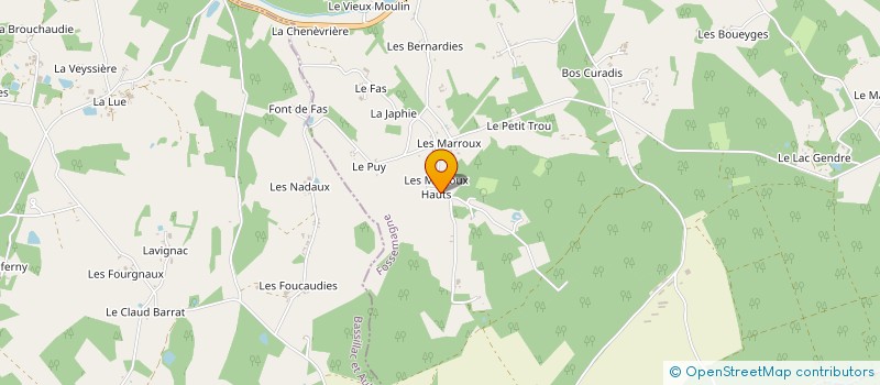 localisation de l'entreprise MONSIEUR BORIS FLEURY  FOSSEMAGNE