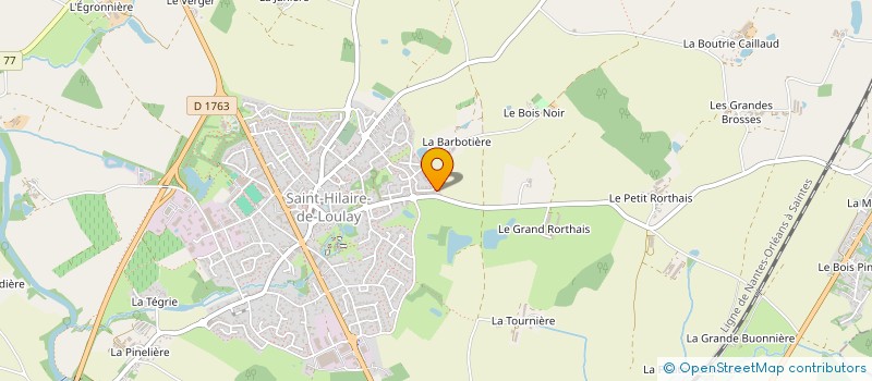 localisation de l'entreprise MONSIEUR BORIS FRENEAU à MONTAIGU-VENDEE