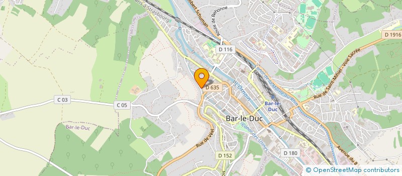 localisation de l'entreprise MONSIEUR BORIS GARBACZ à BAR-LE-DUC