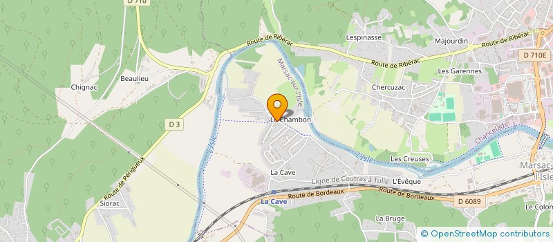 localisation de l'entreprise MONSIEUR BORIS GASQUET à MARSAC-SUR-L'ISLE