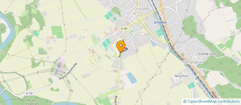 localisation de l'entreprise MONSIEUR BORIS GATIEN  GRISOLLES