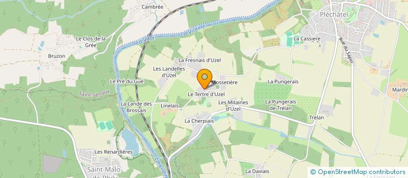 localisation de l'entreprise MONSIEUR BORIS GESLIN  PLECHATEL