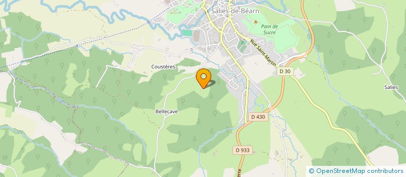 localisation de l'entreprise MONSIEUR BORIS GIBERT à SALIES DE BEARN