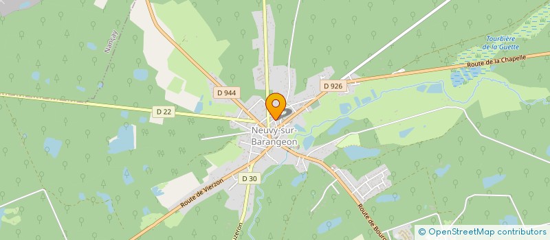 localisation de l'entreprise MONSIEUR BORIS GILBERT  NEUVY-SUR-BARANGEON