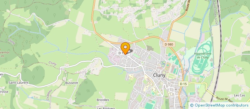 localisation de l'entreprise MONSIEUR BORIS GOLZIO à CLUNY