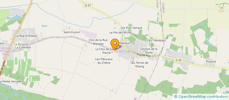 localisation de l'entreprise MONSIEUR BORIS GOSSET à LA VERNELLE
