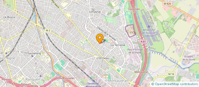 localisation de l'entreprise MONSIEUR BORIS GOURGUE  TOULOUSE