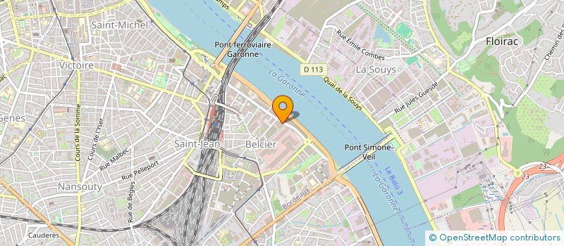 localisation de l'entreprise MONSIEUR BORIS GROSSET-JANIN  BORDEAUX