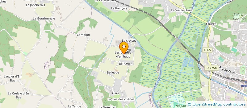 localisation de l'entreprise MONSIEUR BORIS GUIHARD  SAINT-JEAN-LA-POTERIE