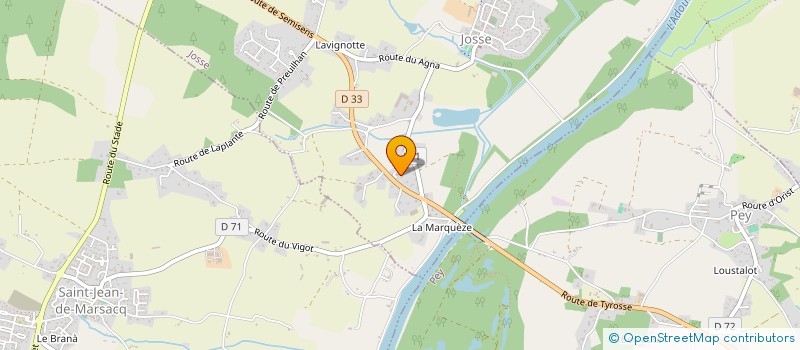 localisation de l'entreprise MONSIEUR BORIS GUILLAUME  JOSSE