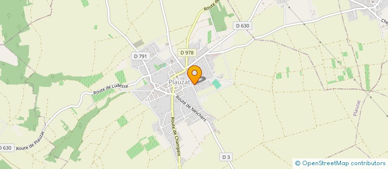 localisation de l'entreprise MONSIEUR BORIS HAHLACHOFF  PLAUZAT