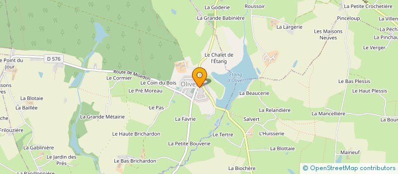 localisation de l'entreprise MONSIEUR BORIS HALLIER à OLIVET