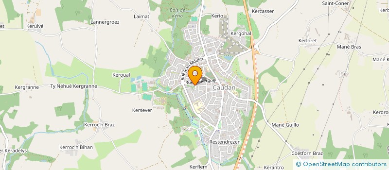 localisation de l'entreprise MONSIEUR BORIS HAMON-GEORGE  CAUDAN