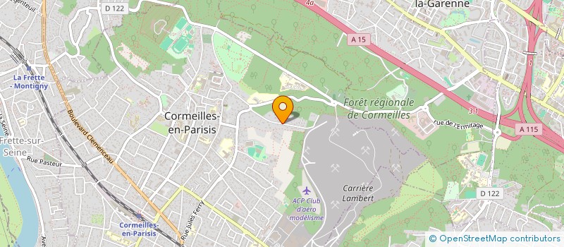 localisation de l'entreprise MONSIEUR BORIS HOURDOUILLIE à CORMEILLES EN PARISIS