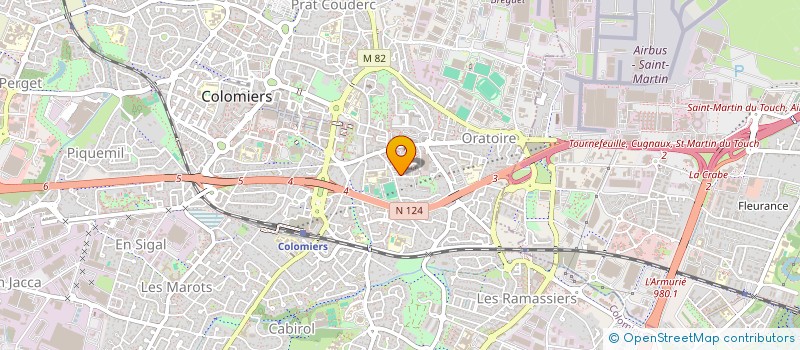 localisation de l'entreprise MONSIEUR BORIS KOUAME à COLOMIERS