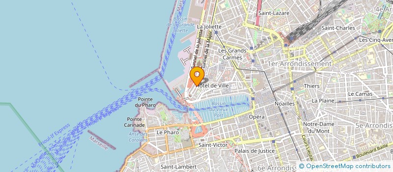 localisation de l'entreprise MONSIEUR BORIS LANCON à MARSEILLE