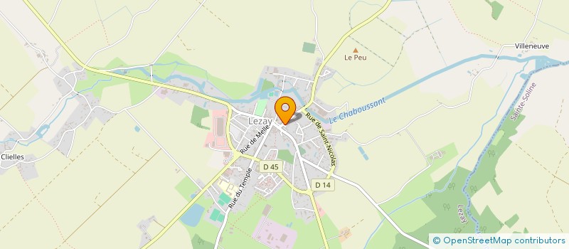 localisation de l'entreprise MONSIEUR BORIS LARROUYAT  LEZAY