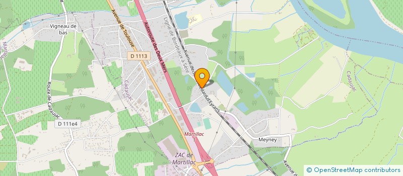 localisation de l'entreprise MONSIEUR BORIS LAYERE  CADAUJAC