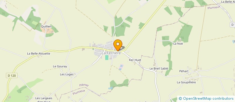 localisation de l'entreprise MONSIEUR BORIS LE FEUVRE  PLEMET