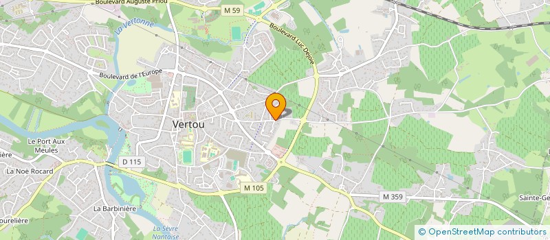 localisation de l'entreprise MONSIEUR BORIS LEGRAND à VERTOU