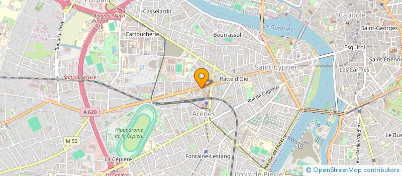 localisation de l'entreprise MONSIEUR BORIS LEHOUSSE  TOULOUSE