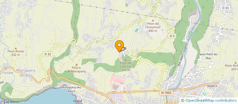 localisation de l'entreprise MONSIEUR BORIS LEICHNIG  SAINT-JOSEPH