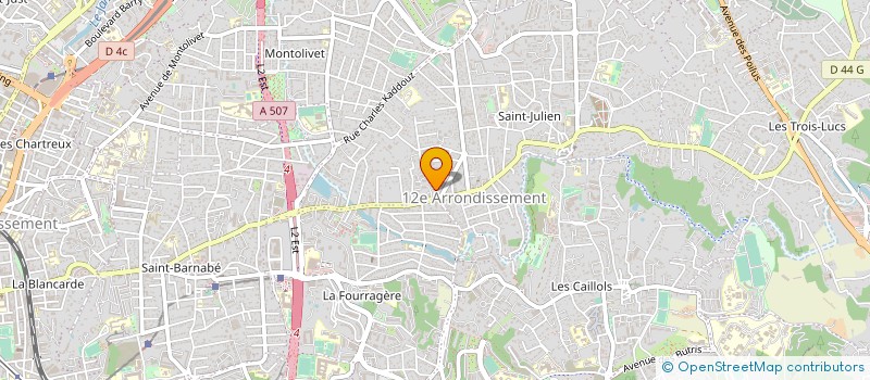 localisation de l'entreprise MONSIEUR BORIS LEORIER à MARSEILLE