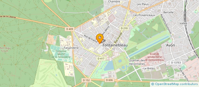 localisation de l'entreprise MONSIEUR BORIS LIKHATCHEV  FONTAINEBLEAU