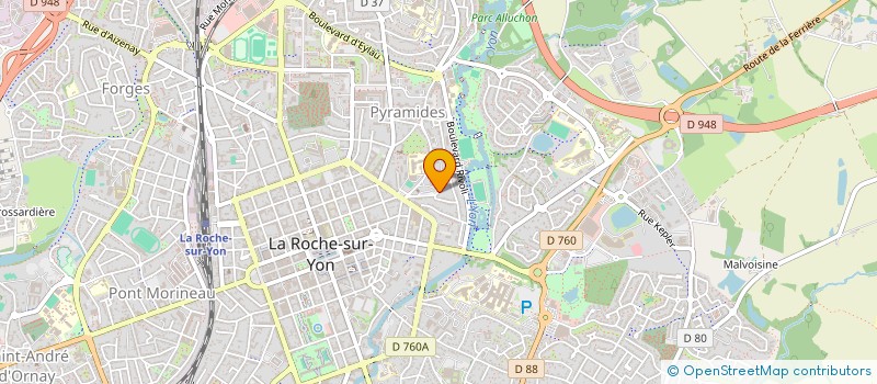 localisation de l'entreprise MONSIEUR BORIS LOIZEAU à LA ROCHE-SUR-YON