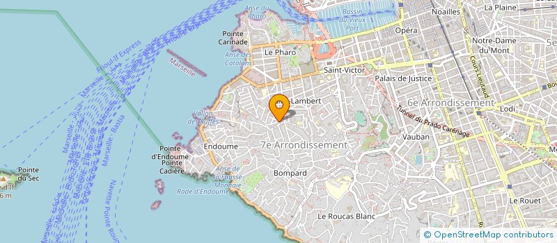 localisation de l'entreprise MONSIEUR BORIS MALESSET  MARSEILLE