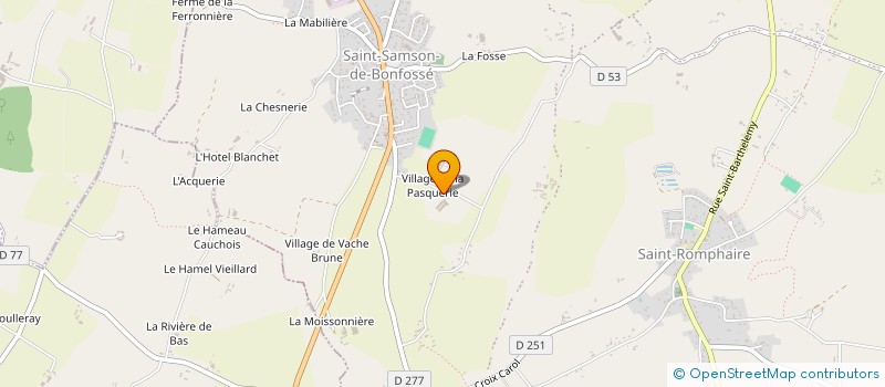 localisation de l'entreprise MONSIEUR BORIS MARIE  BOURGVALLEES