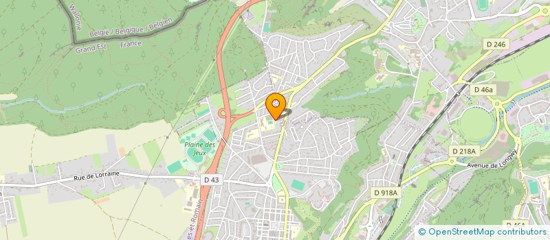 localisation de l'entreprise MONSIEUR BORIS MAXANT à LONGWY