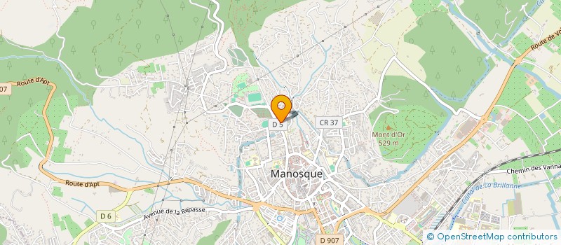 localisation de l'entreprise MONSIEUR BORIS MELKUMYAN à MANOSQUE