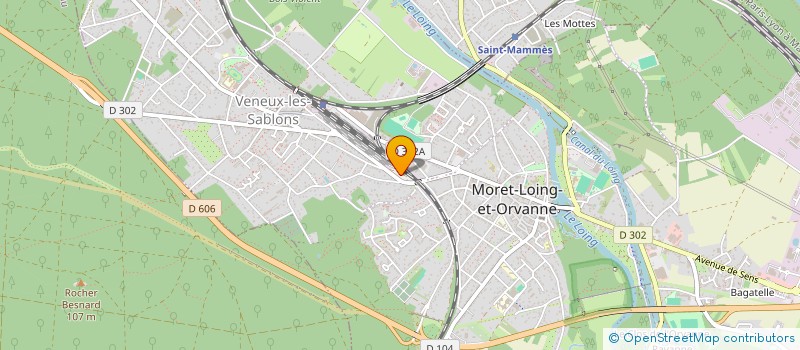 localisation de l'entreprise MONSIEUR BORIS MELNICIUC à MORET-LOING-ET-ORVANNE