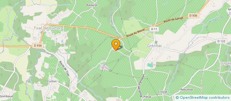 localisation de l'entreprise MONSIEUR BORIS MENDIONDE  GREZILLAC