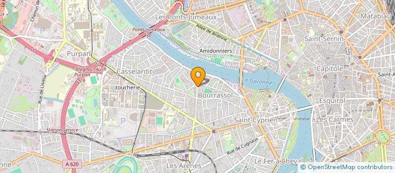 localisation de l'entreprise MONSIEUR BORIS MENSAH à TOULOUSE