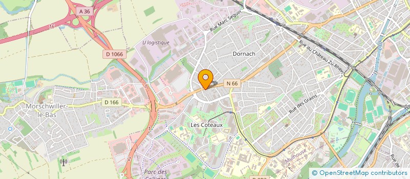 localisation de l'entreprise MONSIEUR BORIS MICHEL  MULHOUSE