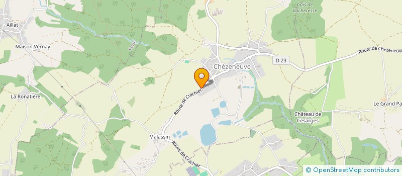 localisation de l'entreprise MONSIEUR BORIS MOENS  CHEZENEUVE