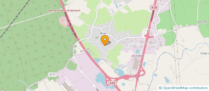 localisation de l'entreprise MONSIEUR BORIS MOUNET  BRESSOLS