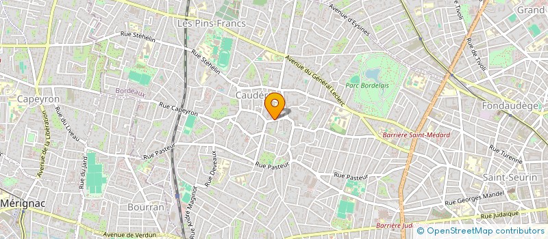 localisation de l'entreprise MONSIEUR BORIS NGUIMBI  BORDEAUX