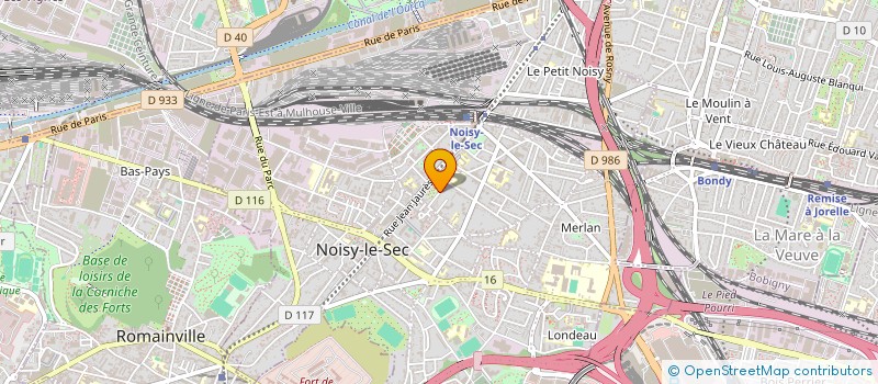 localisation de l'entreprise MONSIEUR BORIS NODOT à NOISY-LE-SEC