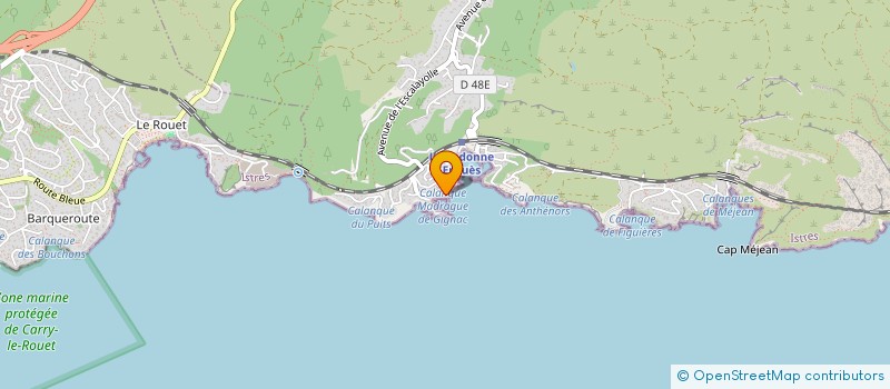 localisation de l'entreprise MONSIEUR BORIS OBOLENSKY  ENSUES-LA-REDONNE