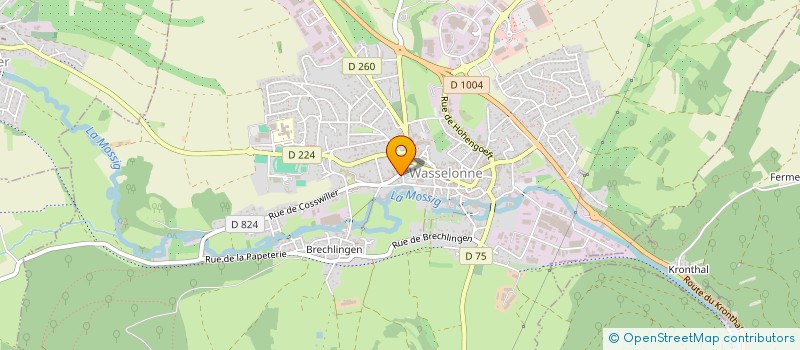 localisation de l'entreprise MONSIEUR BORIS OUAFI  ROMANSWILLER