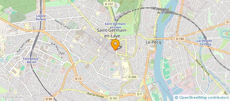 localisation de l'entreprise MONSIEUR BORIS PALU à SAINT-GERMAIN-EN-LAYE