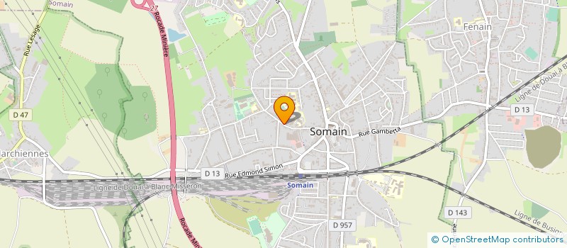 localisation de l'entreprise MONSIEUR BORIS PASTANT  SOMAIN