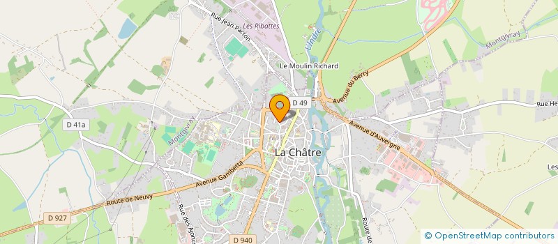 localisation de l'entreprise MONSIEUR BORIS PAUL à LA CHATRE
